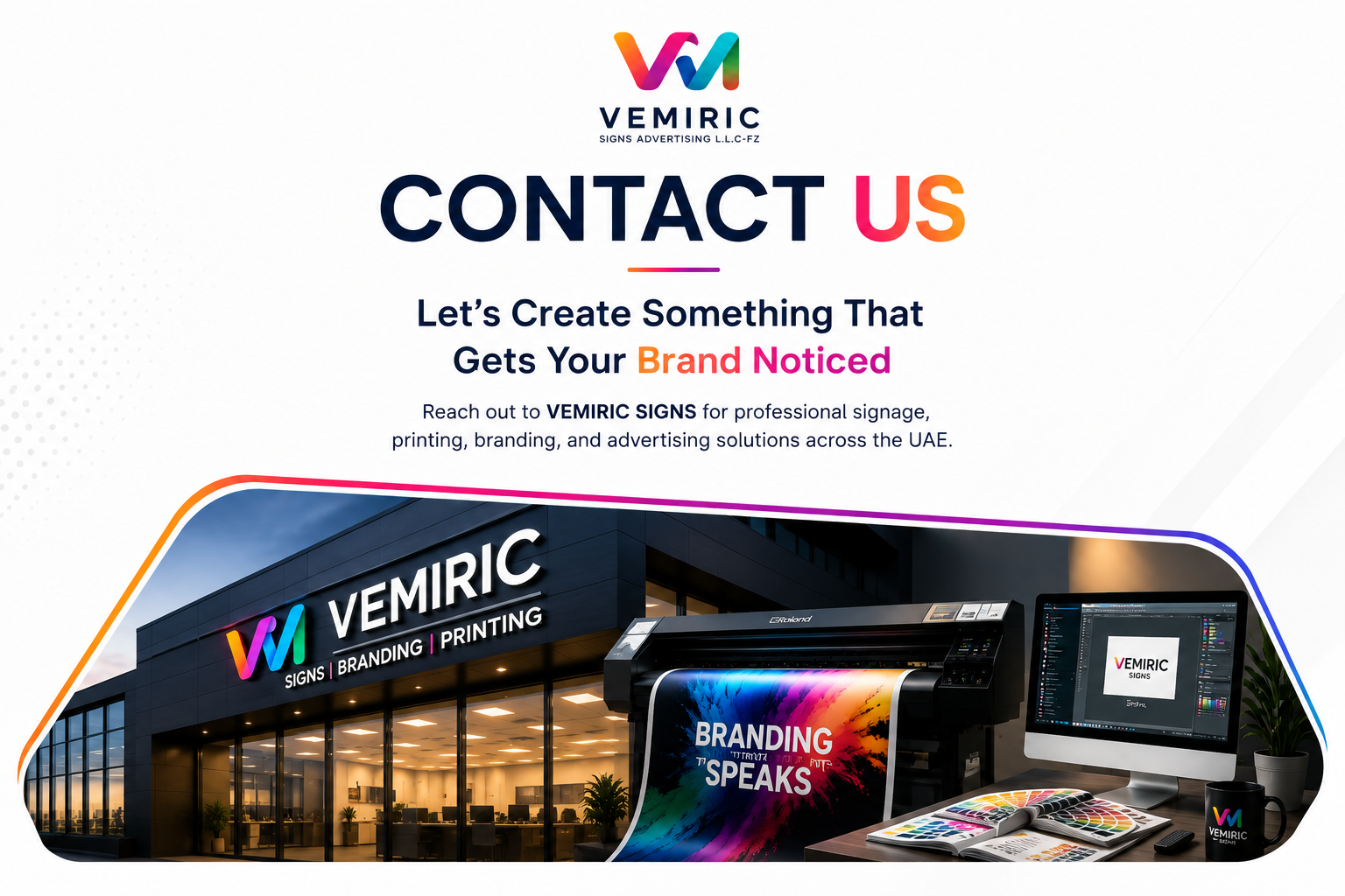 Contact VEMIRIC SIGNS