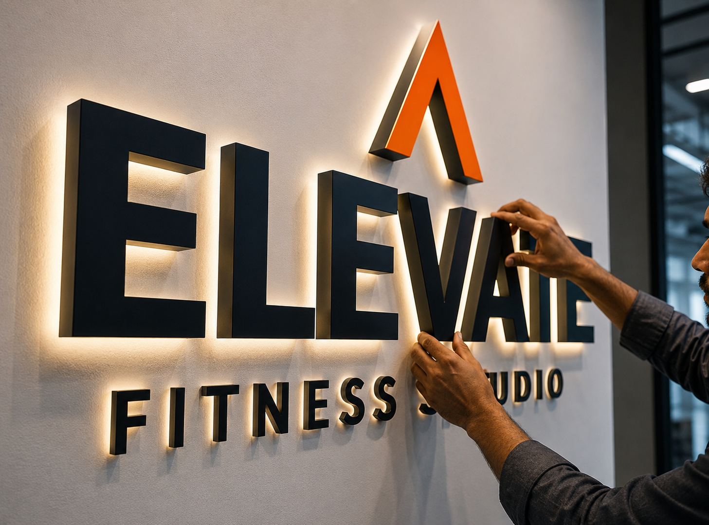 Signage and 3D letters project